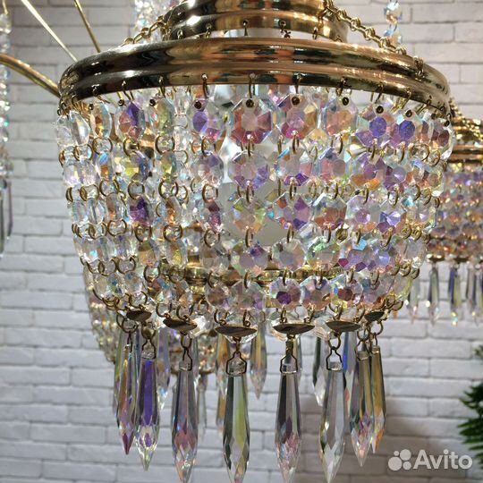 Хрустальная люстра СССР