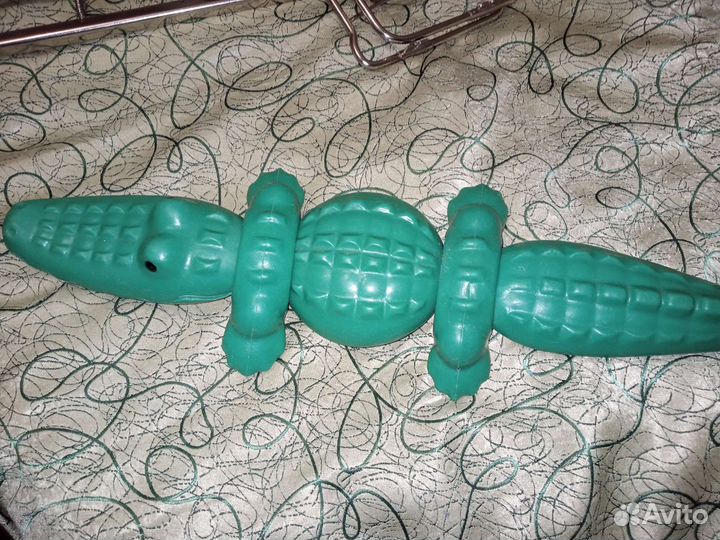 Игрушка крокодил СССР