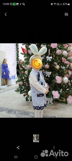 Костюм зайчика 104