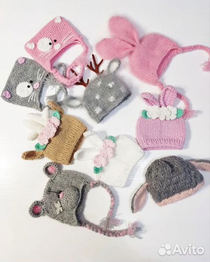 Шапка ля куклы