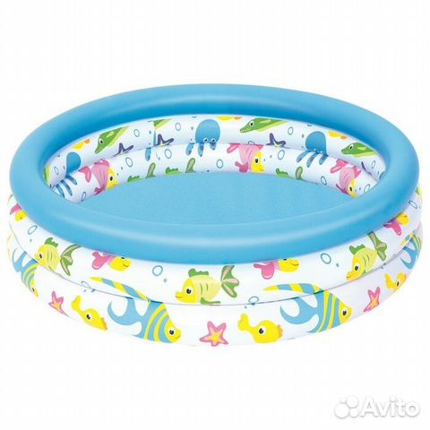 Бассейн Bestway «Океан», 102 х 25 см, от 2 лет