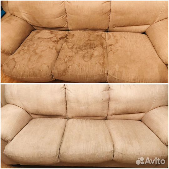 Химчистка мебели и сушка