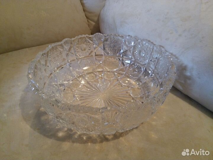 Блюдо хрустальное - Салатница