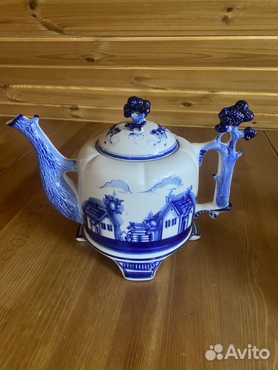 Чайник заварочный Гжель