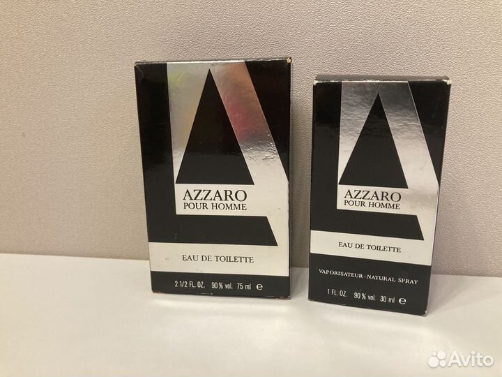 Azzaro pour homme edt 30 & 75мл