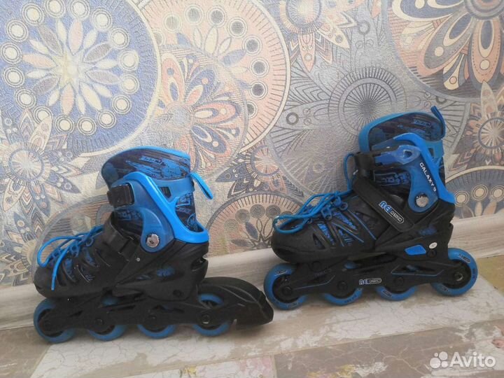 Роликовые коньки детские раздвижные