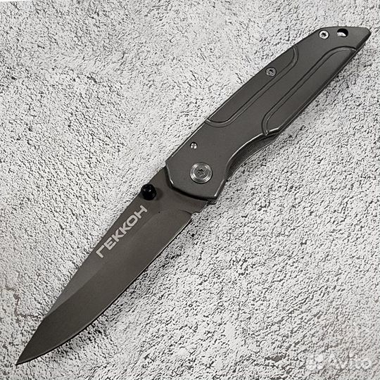 Нож складной Геккон ст.440 (Чётки Расклад)