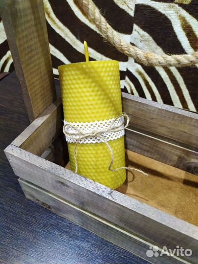 Свеча из пчелиного воска