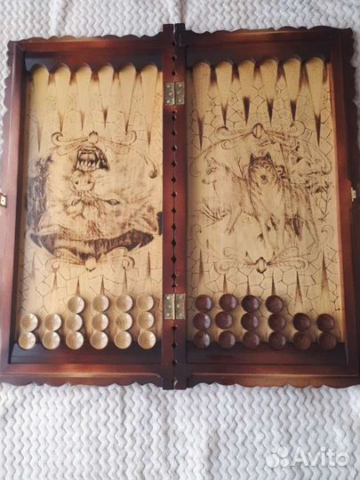 Нарды ручной работы новые
