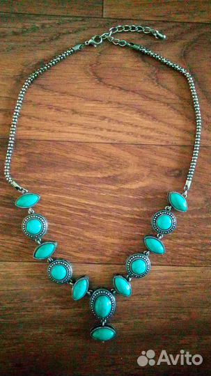 Колье бирюза