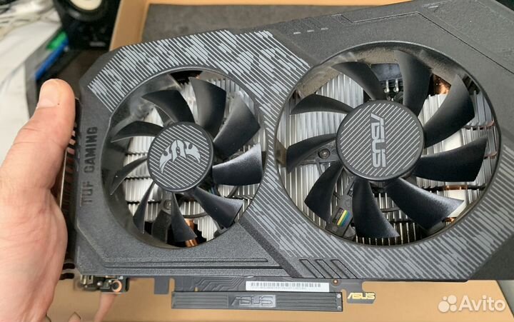Видеокарта asus tuf gtx 1660 super