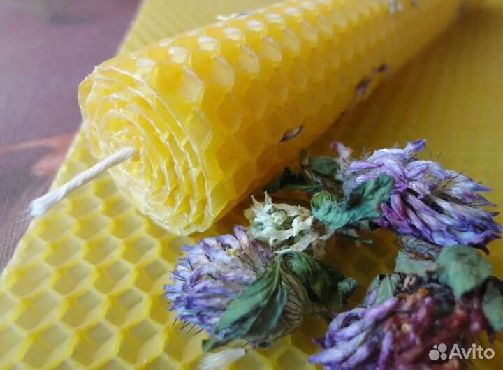 Свечи из вощины