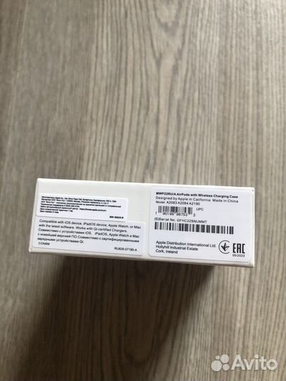 Наушники apple airpods