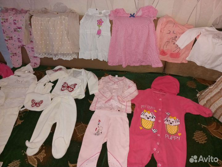 Вещи пакетом для девочка