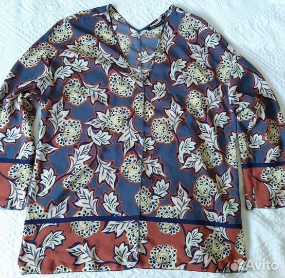 Zara Блузка-туника. L/46-48