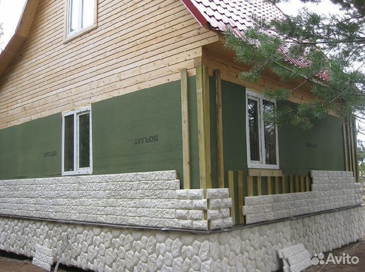 Тепло-звукоизоляция Изоплат шип-паз