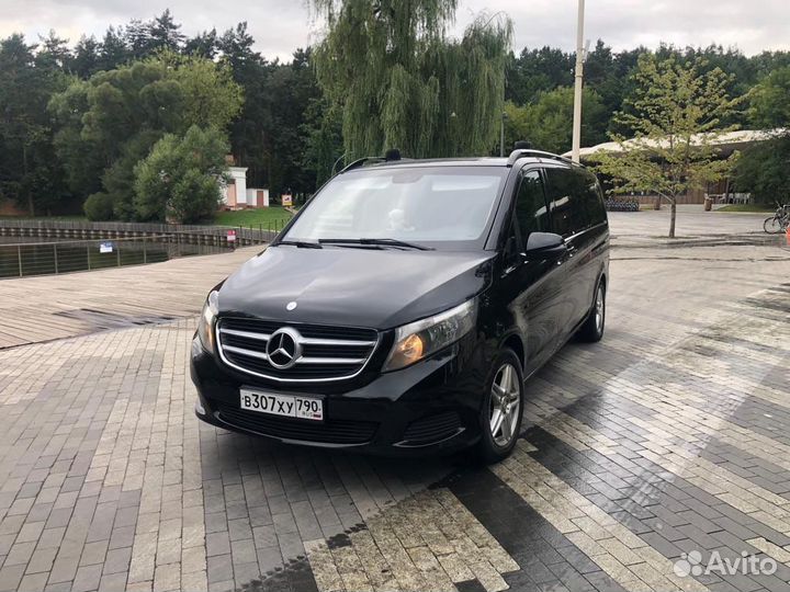 Аренда Mercedes V class с водителем