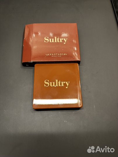 Anastasia beverly hills sultry палетка теней