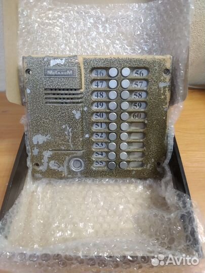 Вызывная панель домофона