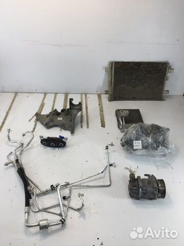 Renault duster 2.0 комплект кондиционера