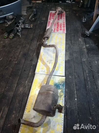 Глушитель рено меган 2