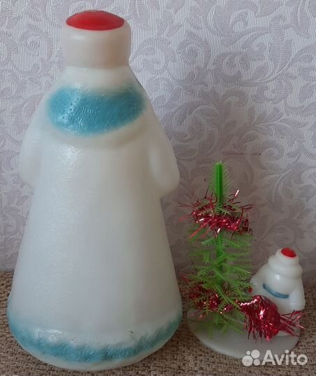 Дед мороз с зайцем. СССР