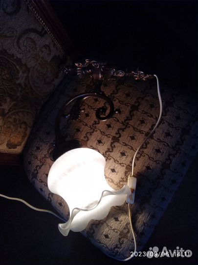 Бра бронза и плафоны