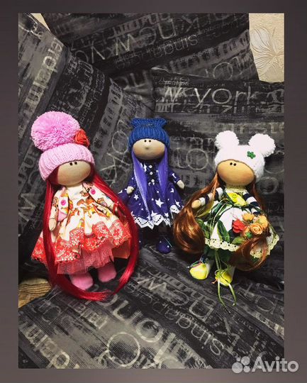 Интерьерная кукла тильда