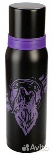 Термос, 1000ML Волк, 2 крышки-кружки nisus