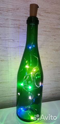 Ночник-светильник бутылка