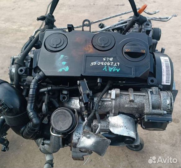 Двигатель BLS Volkswagen Touran 1 1.9 Дизель