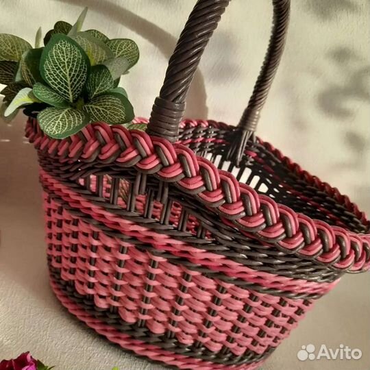 Корзина плетеная (Пасха не за горами)