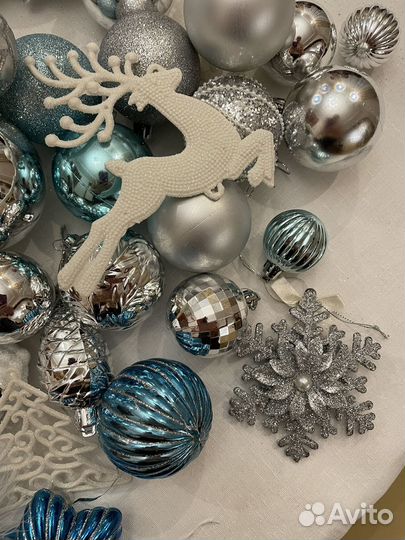 Елочные игрушки пакетом