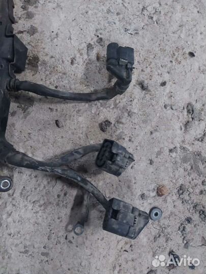 Коса двигателя на Mercedes w164