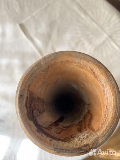 Деревянный интерьерный барабан