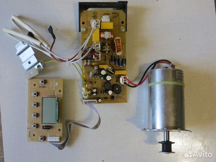Двигатель, платы хлебопечи redmond rbm-1912, 1908