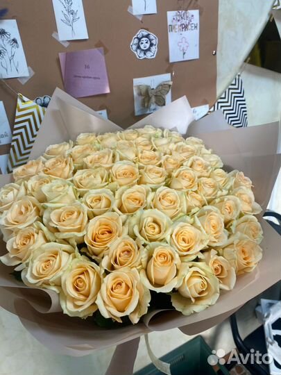 Букет 51 Роза да, все так и есть