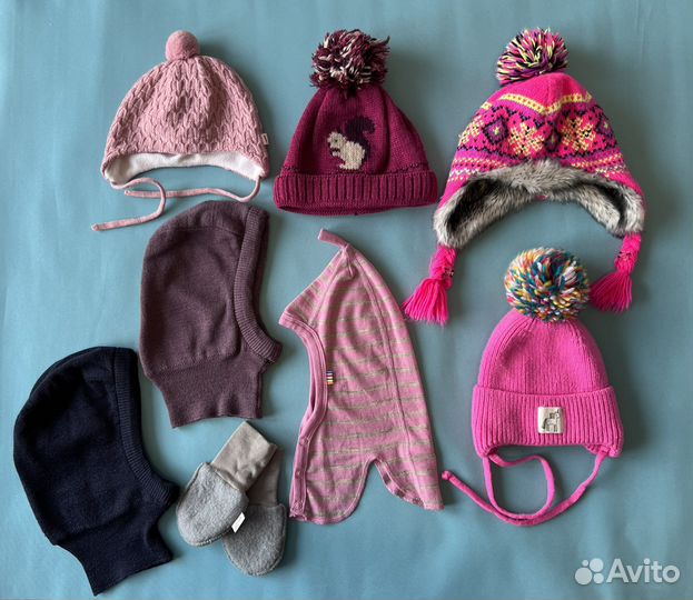 Детские фирменные шапки