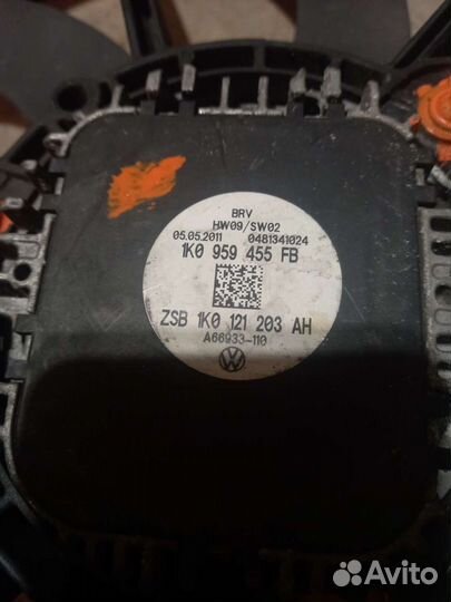 Вентилятор Радиатора Гольф 6 1K0121203AH