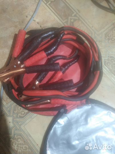 Провода для прикуривания морозостойкие -40