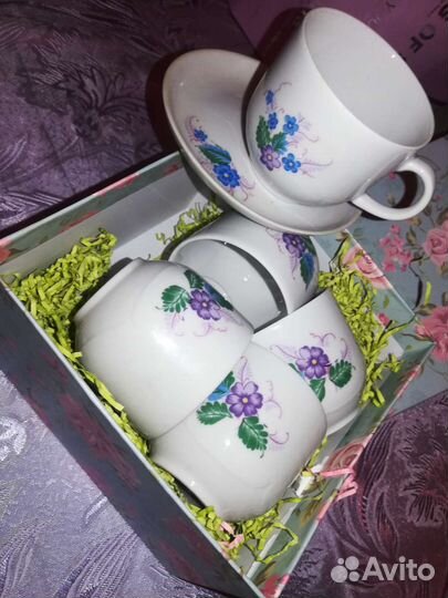 Посуда чайные,кофейные наборы