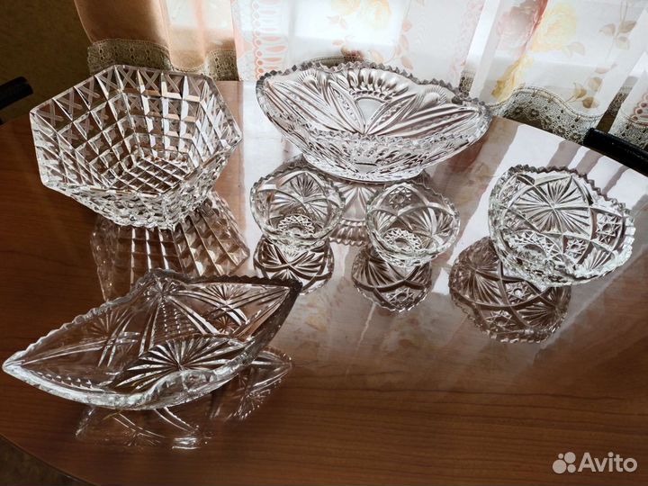 Ваза хрустальная СССР