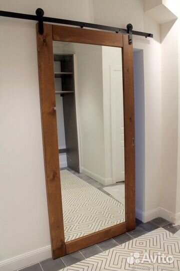 Двери купе с зеркалом