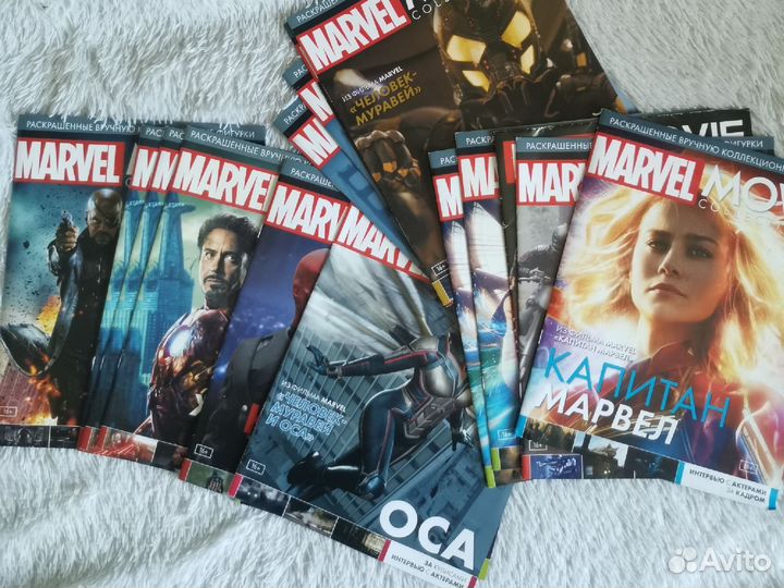 Журналы marvel movie collection