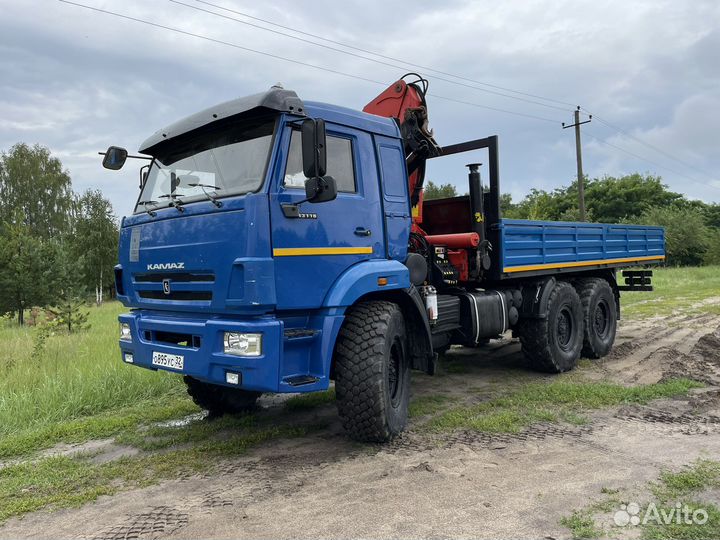 КамАЗ 43118 с КМУ, 2013