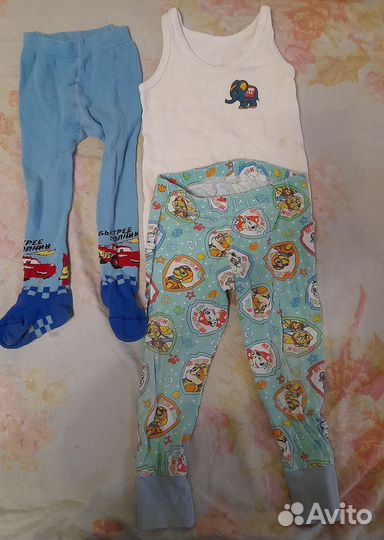 Одежда на мальчика 1-2 года пакетом