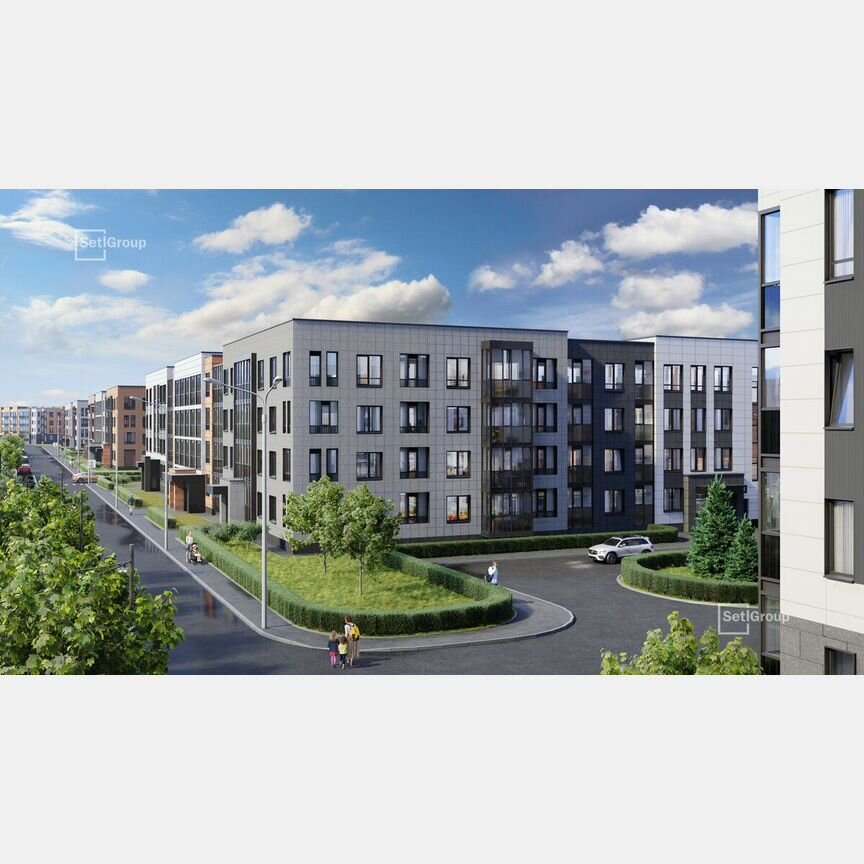 1-к. квартира, 34,4 м², 3/4 эт.