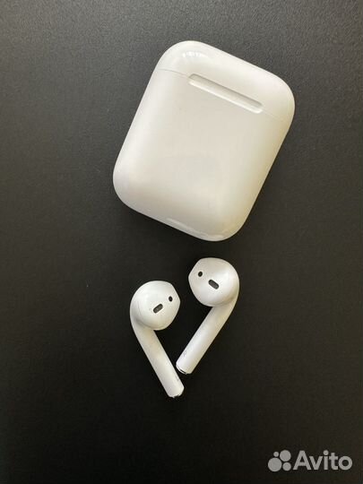 Беспроводные наушники apple airpods 2