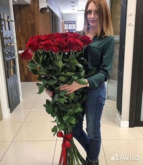 Букет роз 101 роза 51 роза