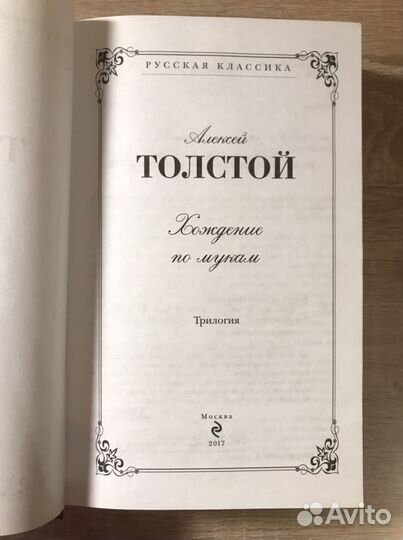 Книга Хождение по мукам